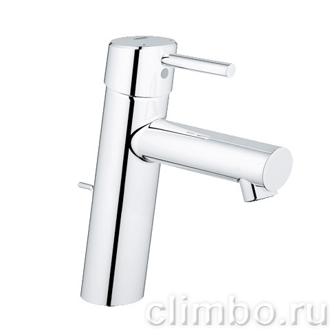 Смеситель для раковины GROHE Concetto с донным клапаном, средний излив, 23450001 — фото товара