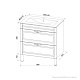 Тумба с умывальником напольная 80 см белая Oxford IDDIS — фото товара