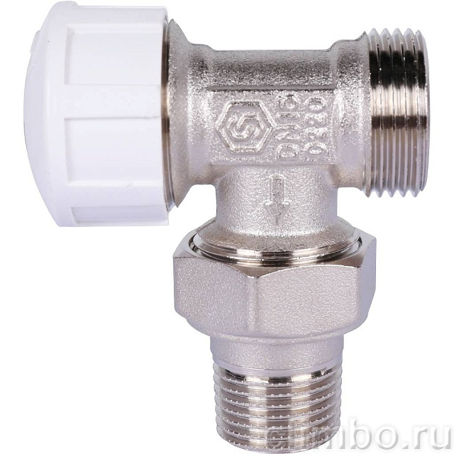 STOUT Клапан термостатический угловой 1/2 х 3/4 ЕК — фото товара