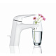 Смеситель для раковины GROHE Eurostyle с донным клапаном, белая луна (23707LS3) — фото товара