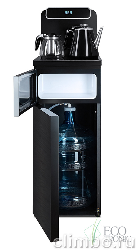 Кулер с чайным столиком Teabar Ecotronic TB10-LNR black — фото товара