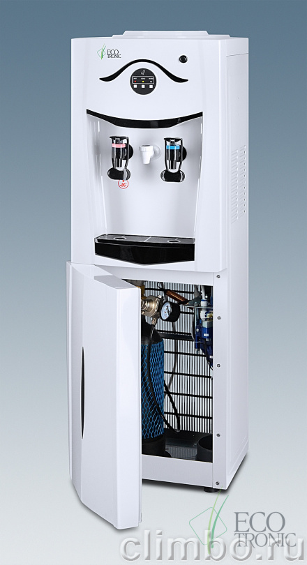 Кулер Ecotronic K21-L Carbo white+black — фото товара